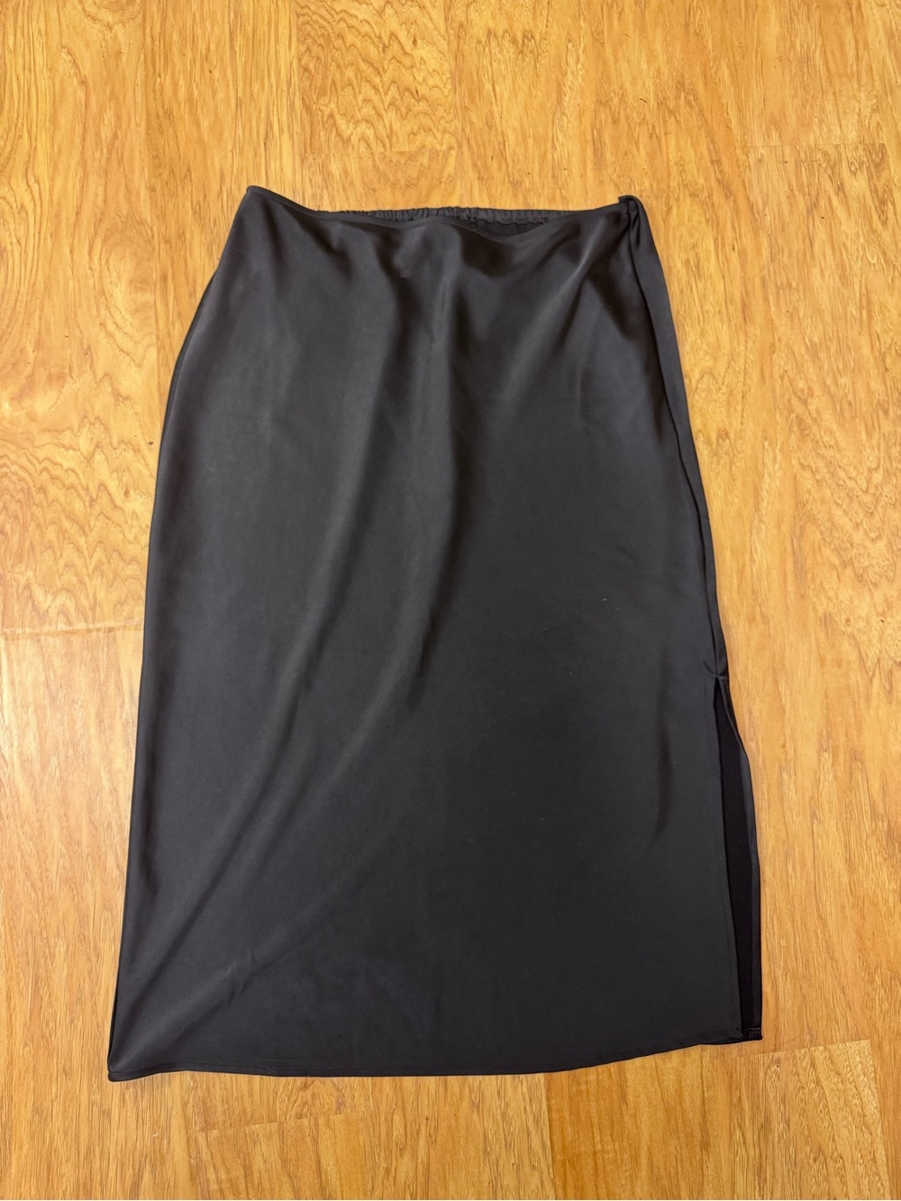 Old Navy Black Midi Skirt